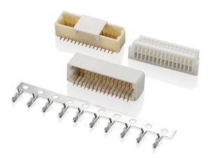 1002 Double Row Series 1.00mm Pitch (.039＂) 線對板連接器