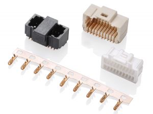 1004 Double Row Series 1.00mm Pitch (.039＂) 線對板連接器