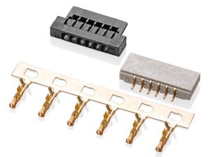 1255 Series 1.25mm Pitch (.049＂) 線對板連接器