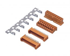 JAE1.25MM黃色膠殼針座端子