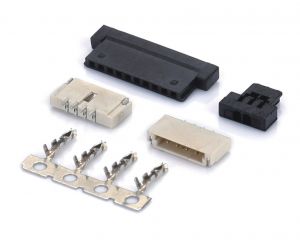 1.25MMFIS黑色白色膠殼針座端子