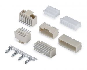 1.5MM87439白色膠殼針座端子