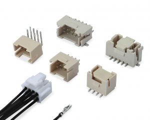 2MM PHB白色膠殼針座線材線束